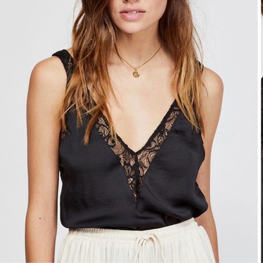 Free People Lace Top